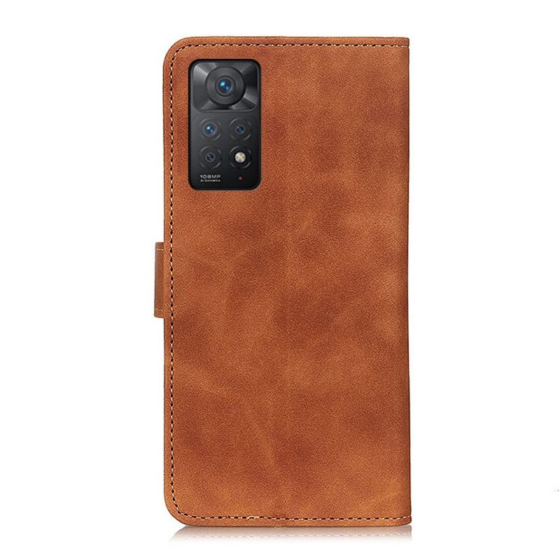 δερματινη θηκη Xiaomi Redmi Note 11 Pro 4G / 5G Khazneh Vintage Leather Effect