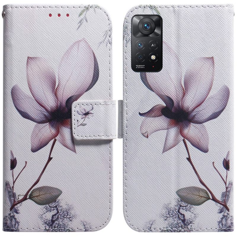 Κάλυμμα Xiaomi Redmi Note 11 Pro 4G / 5G Dusty Pink Flower