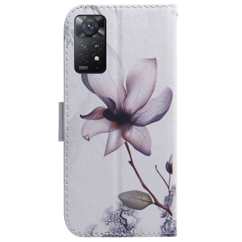 Κάλυμμα Xiaomi Redmi Note 11 Pro 4G / 5G Dusty Pink Flower