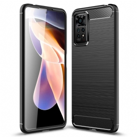 θηκη κινητου Xiaomi Redmi Note 11 Pro 4G / 5G Βουρτσισμένη Ίνα Άνθρακα