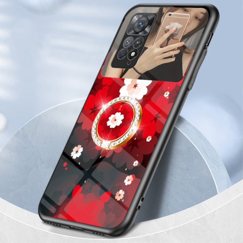 θηκη κινητου Xiaomi Redmi Note 11 Pro 4G / 5G Καθρέφτης Με Περιστρεφόμενο Δακτύλιο