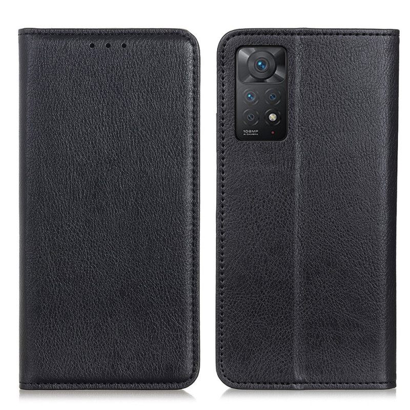 θηκη κινητου Xiaomi Redmi Note 11 Pro 4G / 5G Θήκη Flip Litchi Split Leather