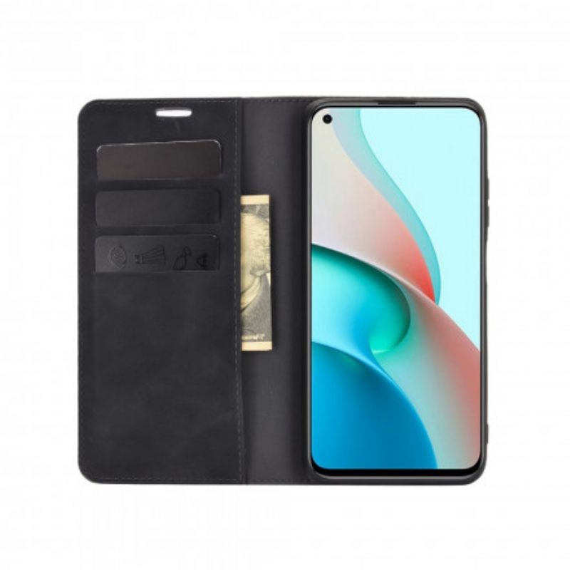 θηκη κινητου Xiaomi Redmi Note 9 5G / 9T 5G Θήκη Flip Άγγιγμα Δέρματος