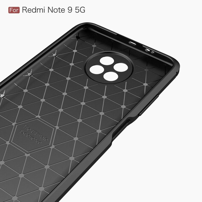 Θήκη Xiaomi Redmi Note 9 5G / 9T 5G Βουρτσισμένη Ίνα Άνθρακα