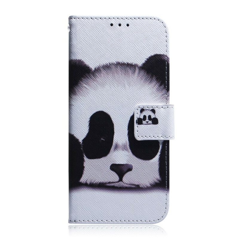 δερματινη θηκη Xiaomi Redmi Note 9 Πρόσωπο Panda