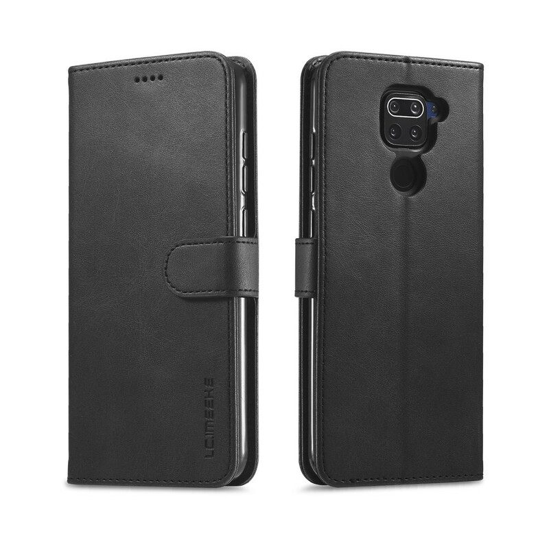 Κάλυμμα Xiaomi Redmi Note 9 Lc.imeeke Leather Effect