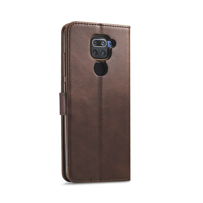 Κάλυμμα Xiaomi Redmi Note 9 Lc.imeeke Leather Effect