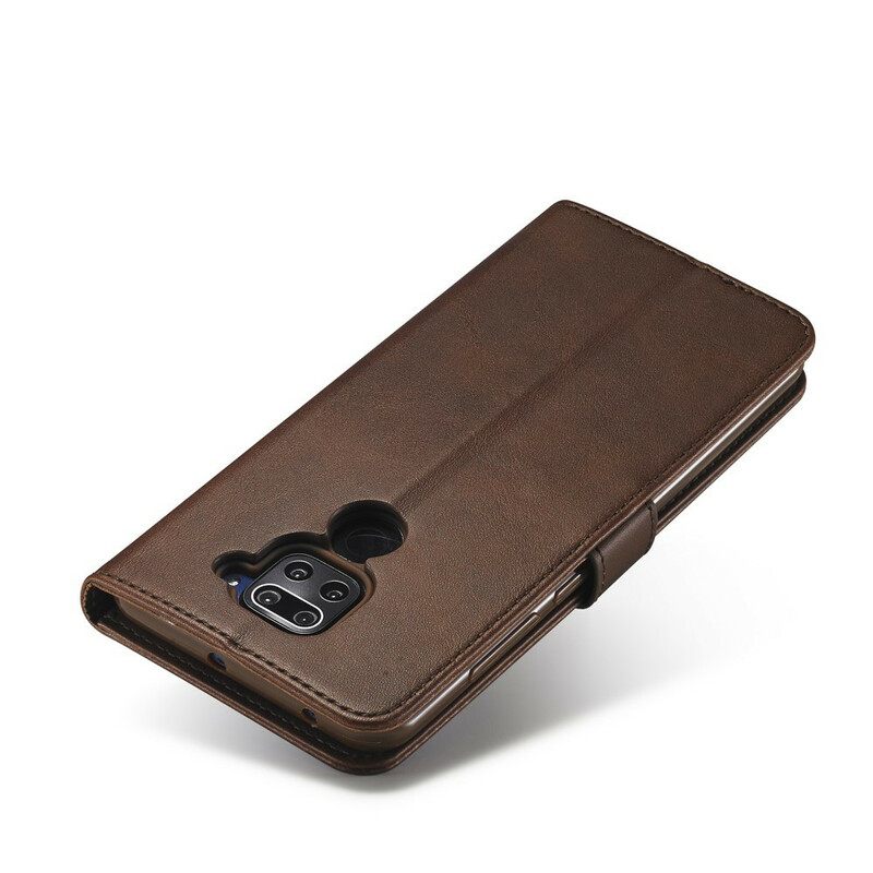 Κάλυμμα Xiaomi Redmi Note 9 Lc.imeeke Leather Effect