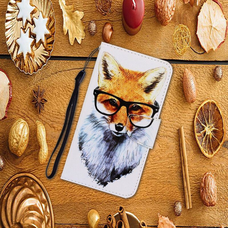 Κάλυμμα Xiaomi Redmi Note 9 με κορδονι Brainy Fox Με Λουράκι