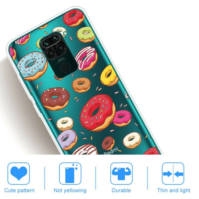 θηκη κινητου Xiaomi Redmi Note 9 Love Donuts