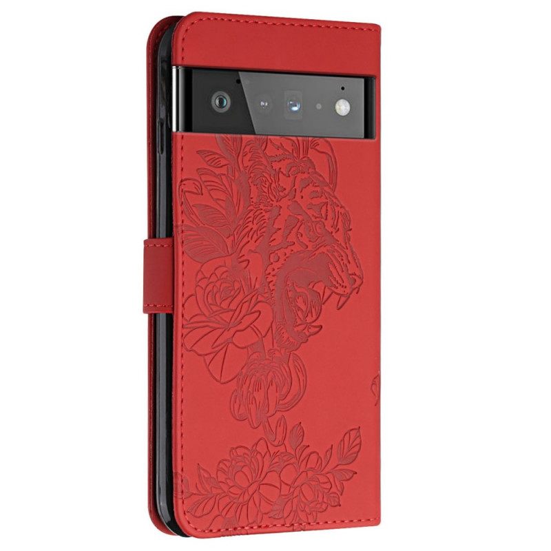 Κάλυμμα Google Pixel 6 Pro Baroque Tiger And Strass