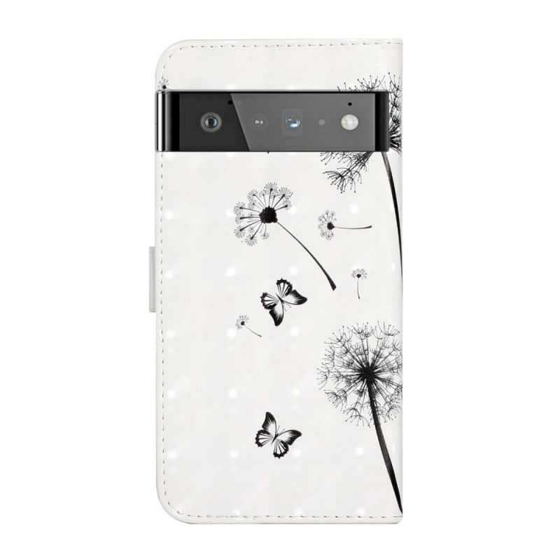 Θήκη Flip Google Pixel 6 Pro Baby Love Dandelion