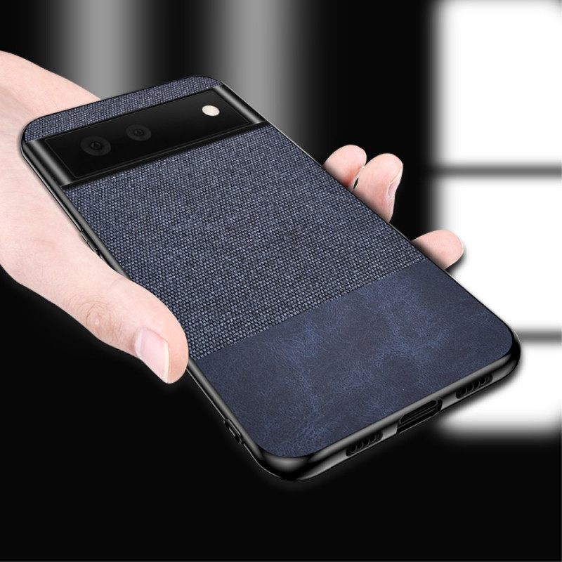 Θήκη Google Pixel 6 Pro Faux Leather Dual Texture