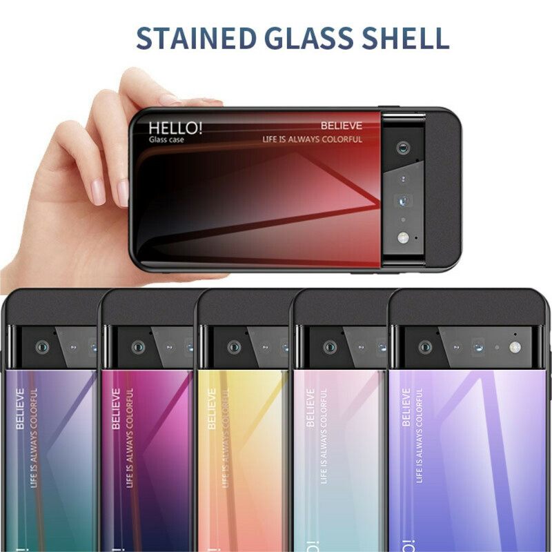 θηκη κινητου Google Pixel 6 Pro Tempered Glass Γεια Σας