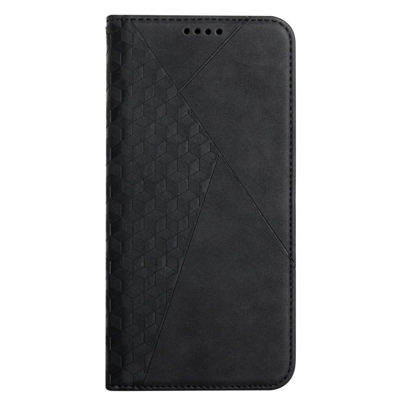 θηκη κινητου Google Pixel 6 Pro Θήκη Flip Εφέ Geo Leather