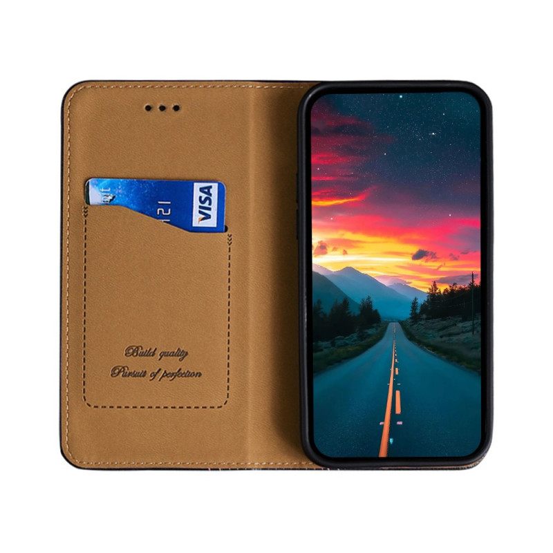 θηκη κινητου Google Pixel 6 Pro Θήκη Flip Litchi Split Leather Rattch