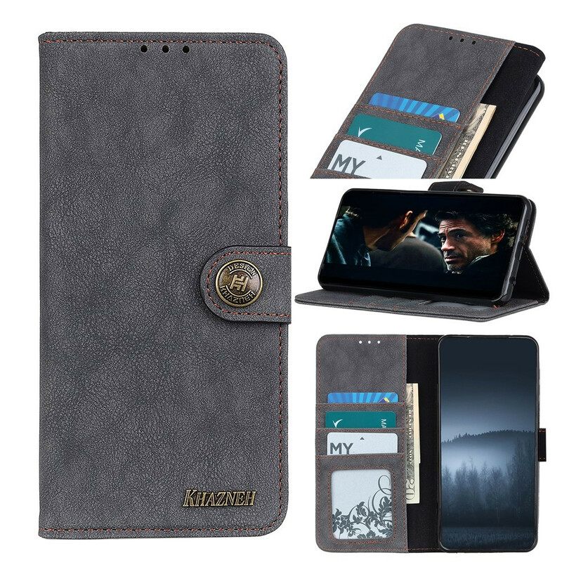 Κάλυμμα Samsung Galaxy Note 20 Ultra Retro Split Faux Leather Khazneh