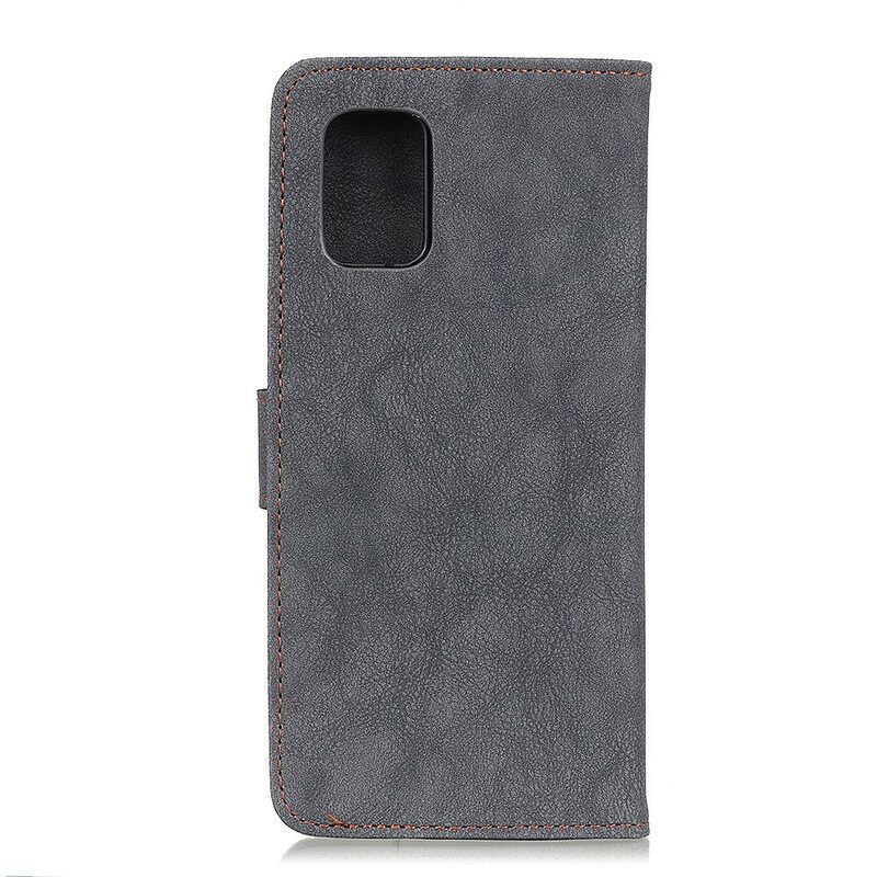 Κάλυμμα Samsung Galaxy Note 20 Ultra Retro Split Faux Leather Khazneh