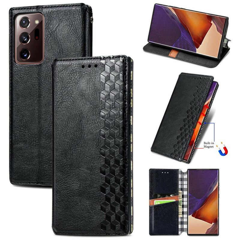 θηκη κινητου Samsung Galaxy Note 20 Ultra Θήκη Flip Diamond Effect Leather Band