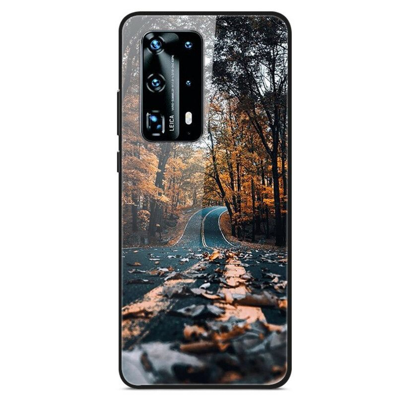 Θήκη Huawei P40 Tempered Glass Route Du Bonheur