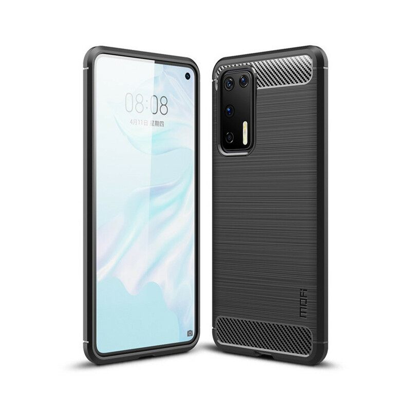 θηκη κινητου Huawei P40 Mofi Brushed Carbon Fiber