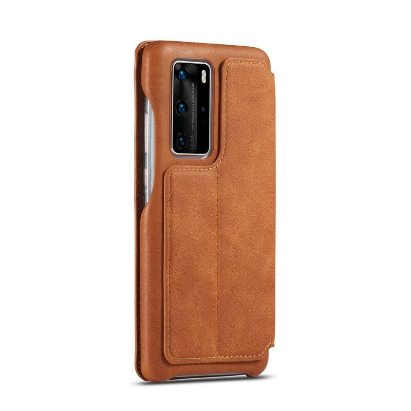 θηκη κινητου Huawei P40 Θήκη Flip Lc.imeeke Leather Effect