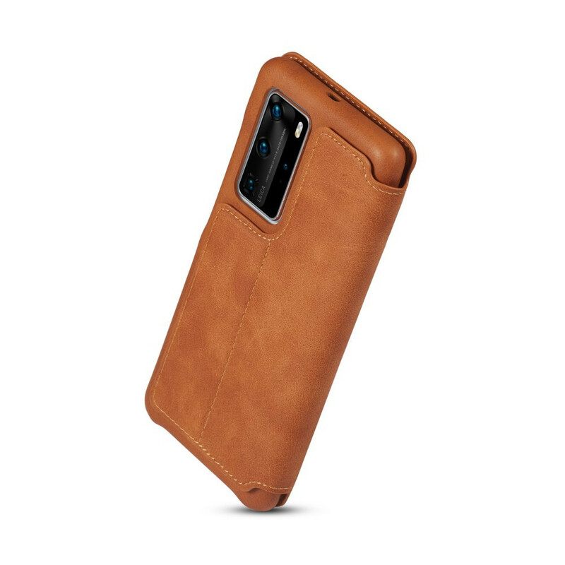 θηκη κινητου Huawei P40 Θήκη Flip Lc.imeeke Leather Effect