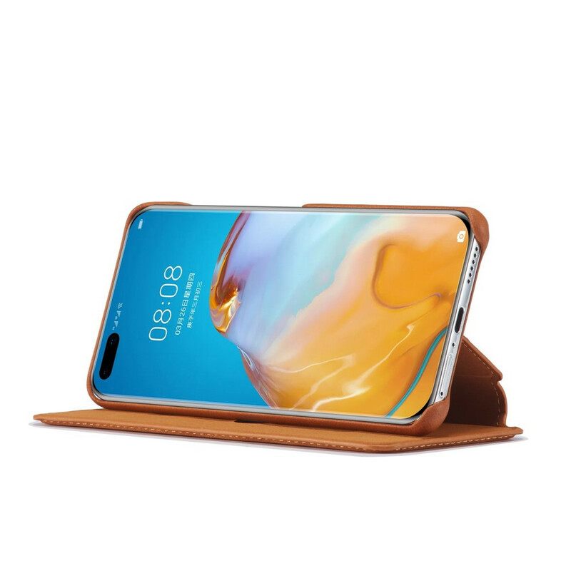 θηκη κινητου Huawei P40 Θήκη Flip Lc.imeeke Leather Effect