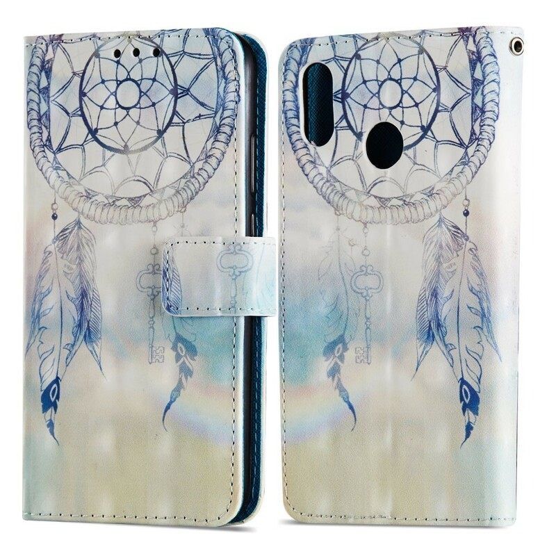 δερματινη θηκη Huawei P20 Lite 3d Dream Catcher