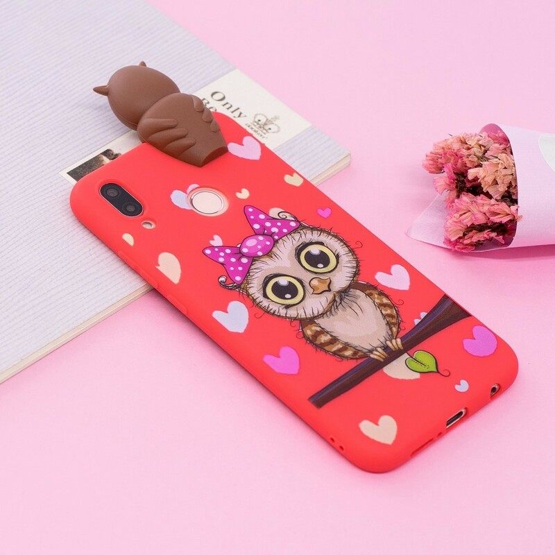 Θήκη Huawei P20 Lite 3d Miss Owl