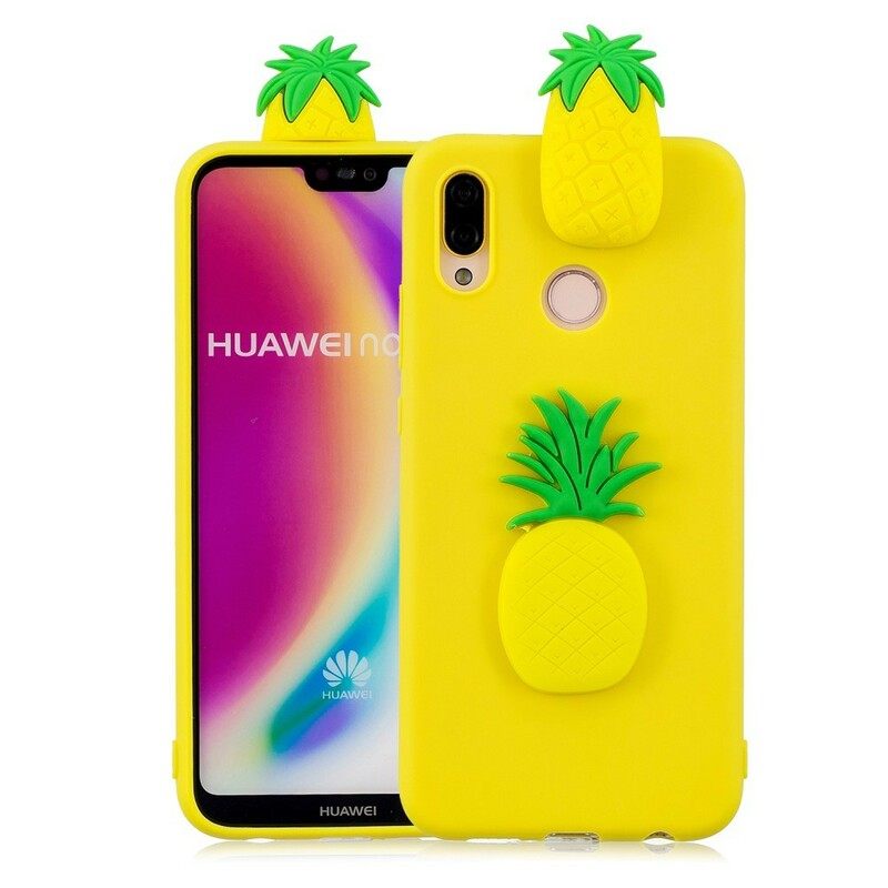 Θήκη Huawei P20 Lite Τρισδιάστατος Ανανάς