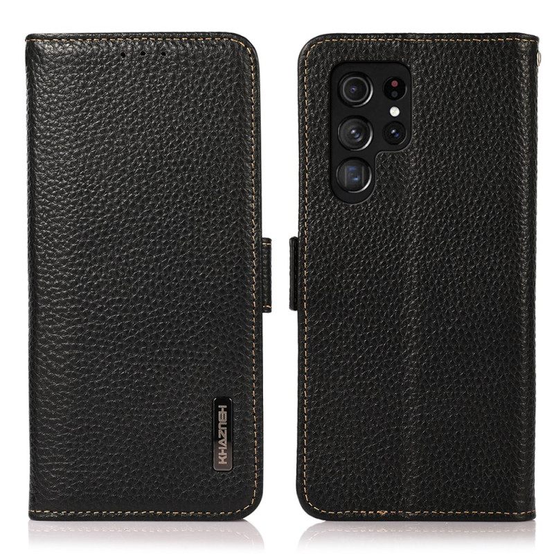 Δερματινη Θηκη Samsung Galaxy S24 Ultra 5g Khazneh Litchi Leather