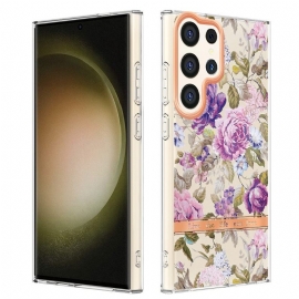 Κάλυμμα Samsung Galaxy S24 Ultra 5g Με Floral Pattern