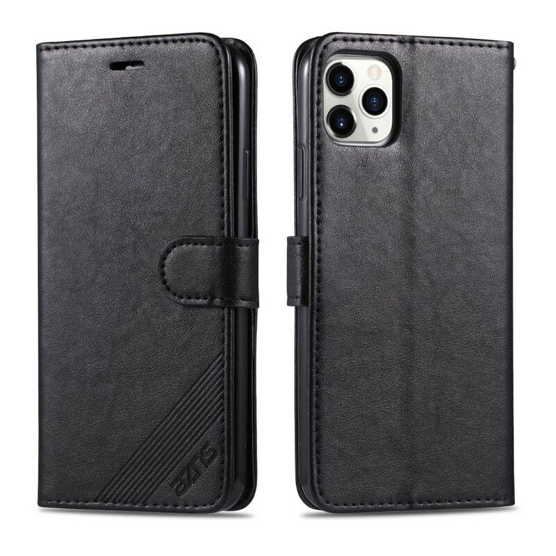 Κάλυμμα iPhone 12 Pro Max Azns Faux Leather