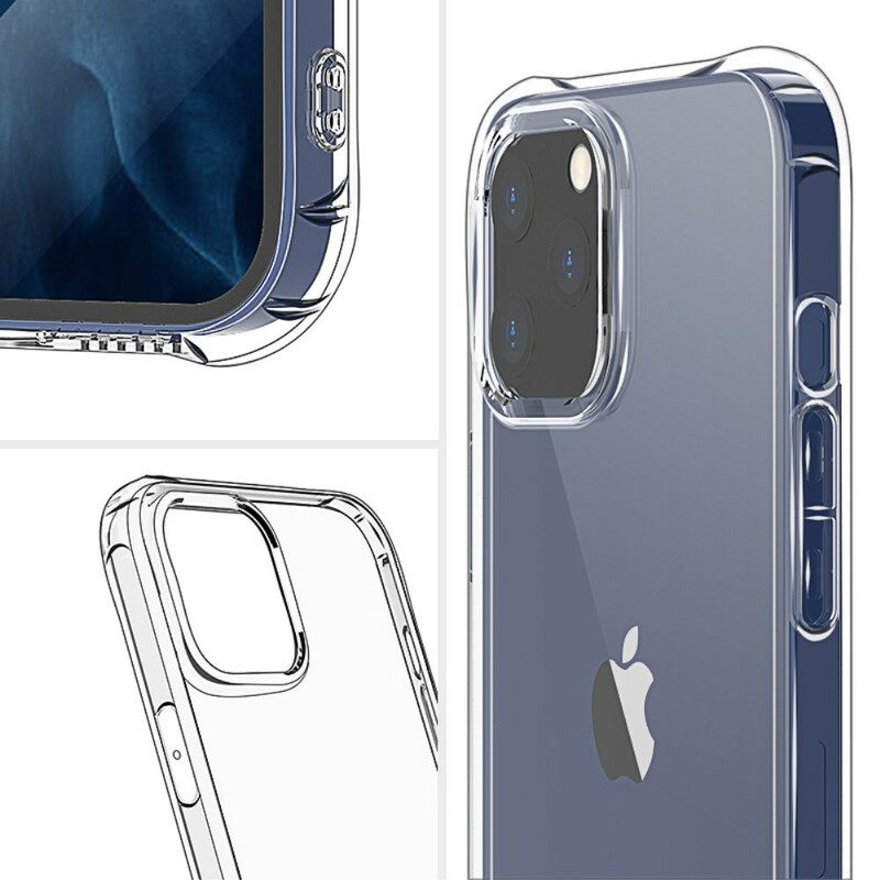 Θήκη iPhone 12 Pro Max Διαφανής Σχεδιασμός Leeu