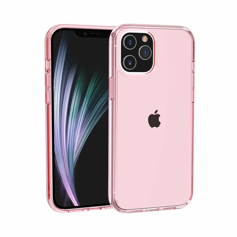 Θήκη iPhone 12 Pro Max Έγχρωμο Διαφανές