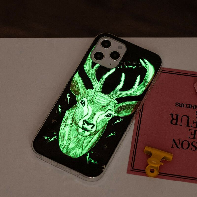 Θήκη iPhone 12 Pro Max Majestic Fluorescent Stag