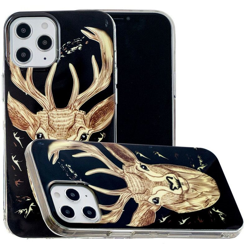 Θήκη iPhone 12 Pro Max Majestic Fluorescent Stag