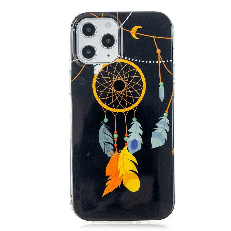 Θήκη iPhone 12 Pro Max Μοναδικός Φθορίζων Dream Catcher