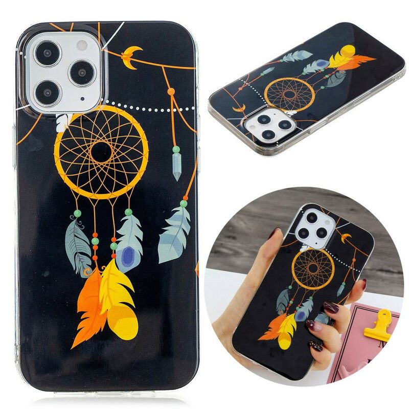 Θήκη iPhone 12 Pro Max Μοναδικός Φθορίζων Dream Catcher