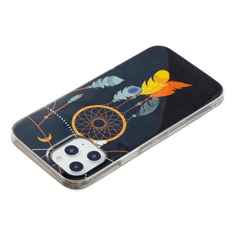 Θήκη iPhone 12 Pro Max Μοναδικός Φθορίζων Dream Catcher