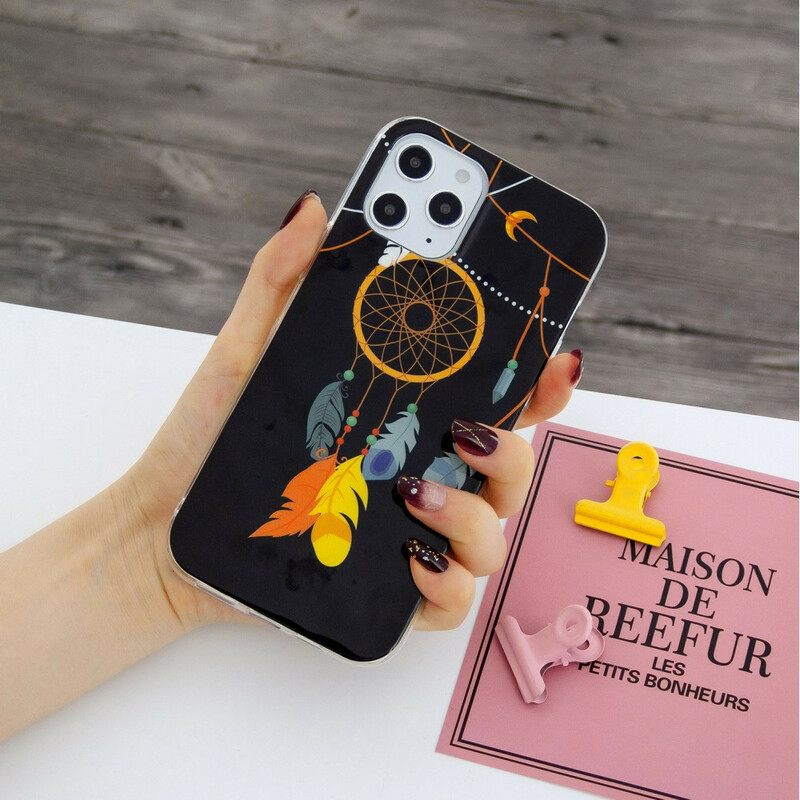 Θήκη iPhone 12 Pro Max Μοναδικός Φθορίζων Dream Catcher