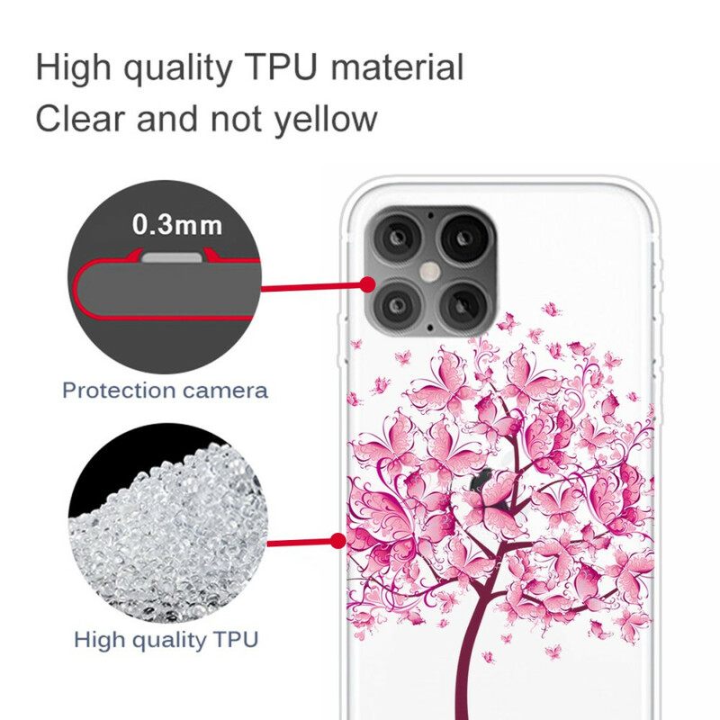 Θήκη iPhone 12 Pro Max Pink Tree Top