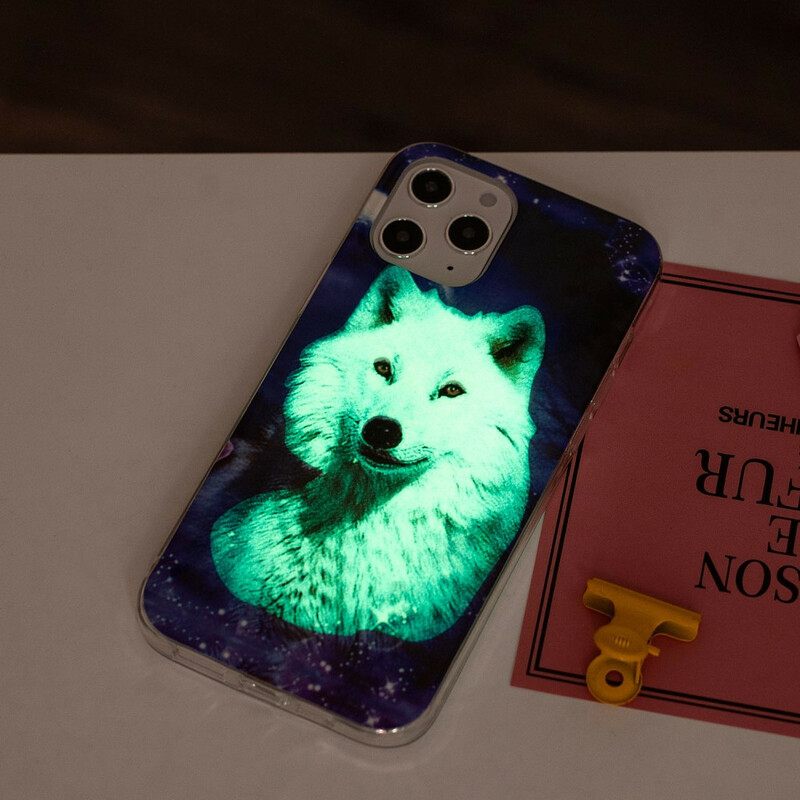 Θήκη iPhone 12 Pro Max Σειρά Fluorescent Wolf