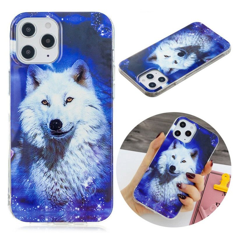 Θήκη iPhone 12 Pro Max Σειρά Fluorescent Wolf