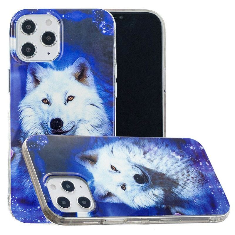 Θήκη iPhone 12 Pro Max Σειρά Fluorescent Wolf