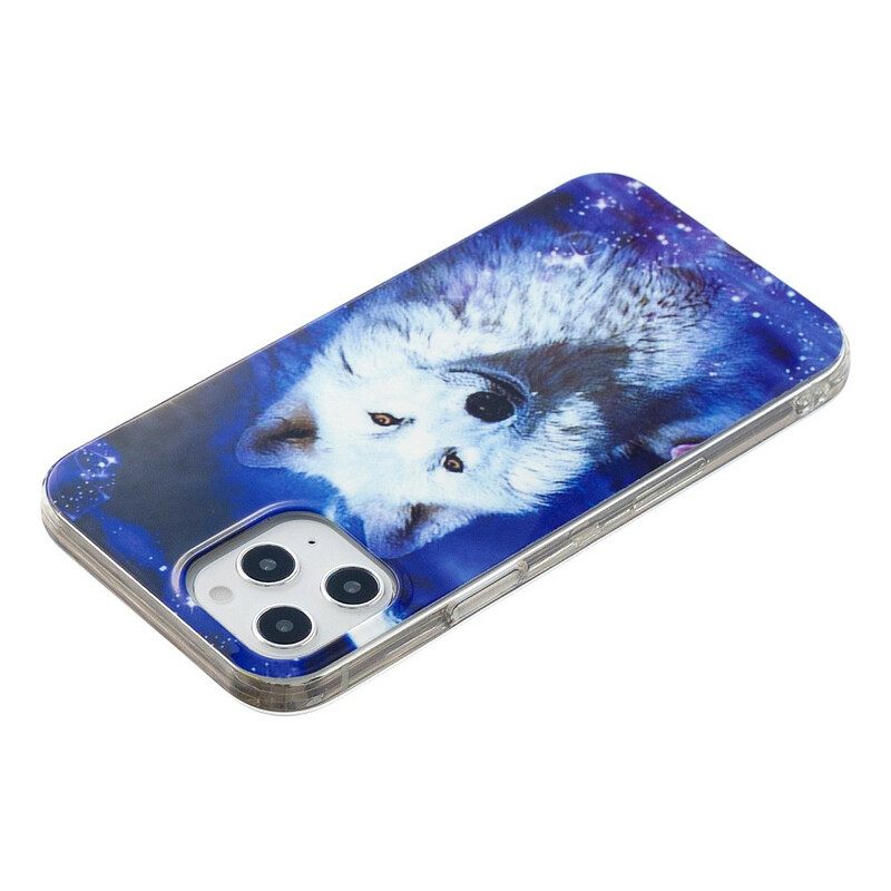 Θήκη iPhone 12 Pro Max Σειρά Fluorescent Wolf