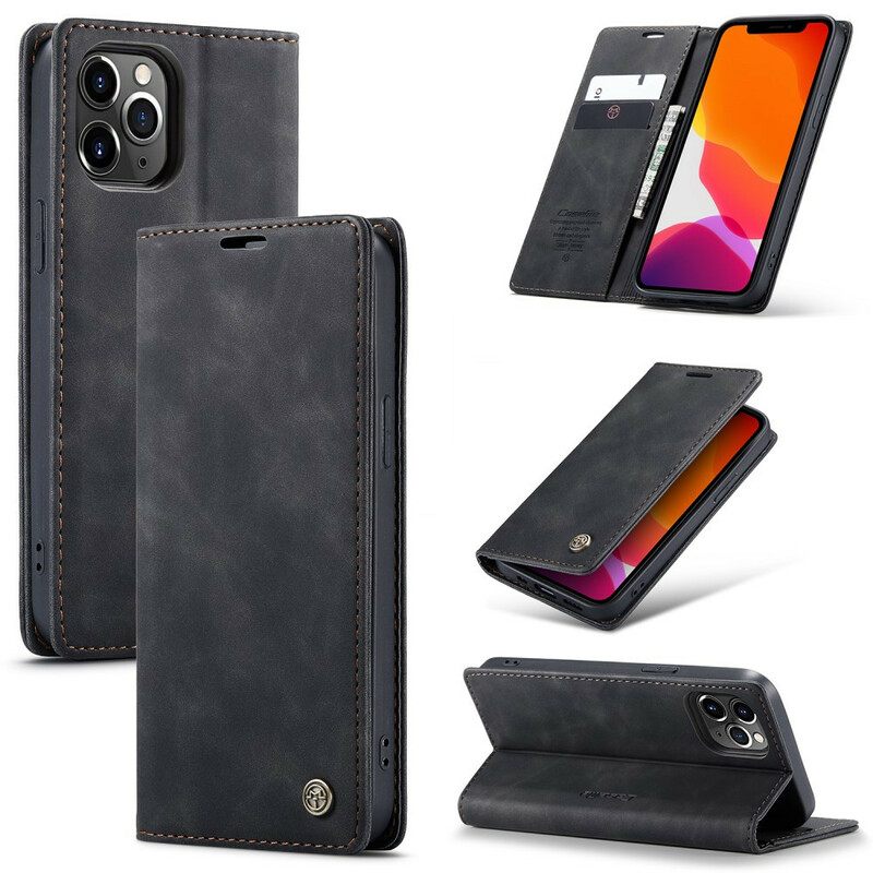 θηκη κινητου iPhone 12 Pro Max Θήκη Flip Caseme Faux Leather