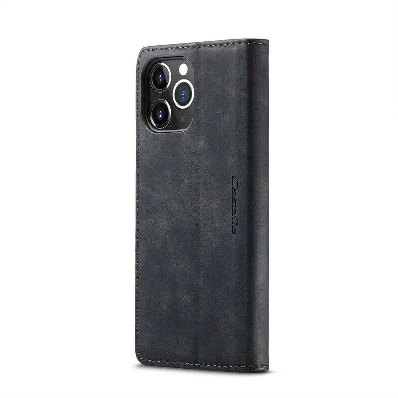 θηκη κινητου iPhone 12 Pro Max Θήκη Flip Caseme Faux Leather