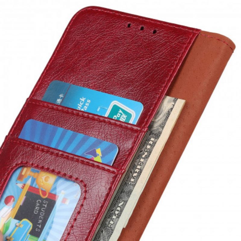 Κάλυμμα Oppo A54 5G / A74 5G Split Nappa Leather